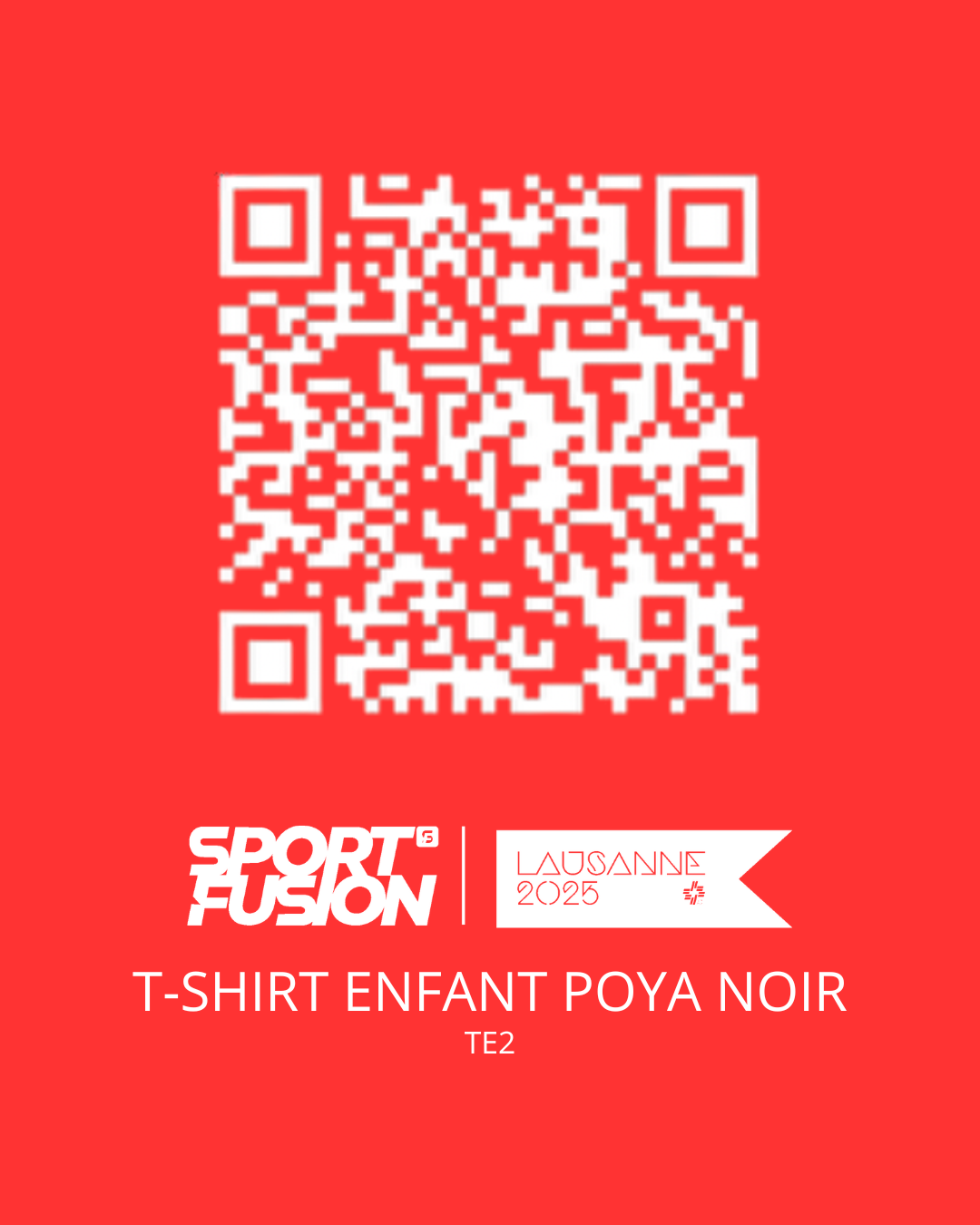 T-shirt enfant | Poya Noir
