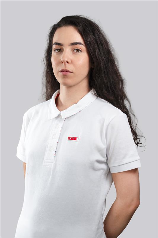 Polo femme | Logo Blanc