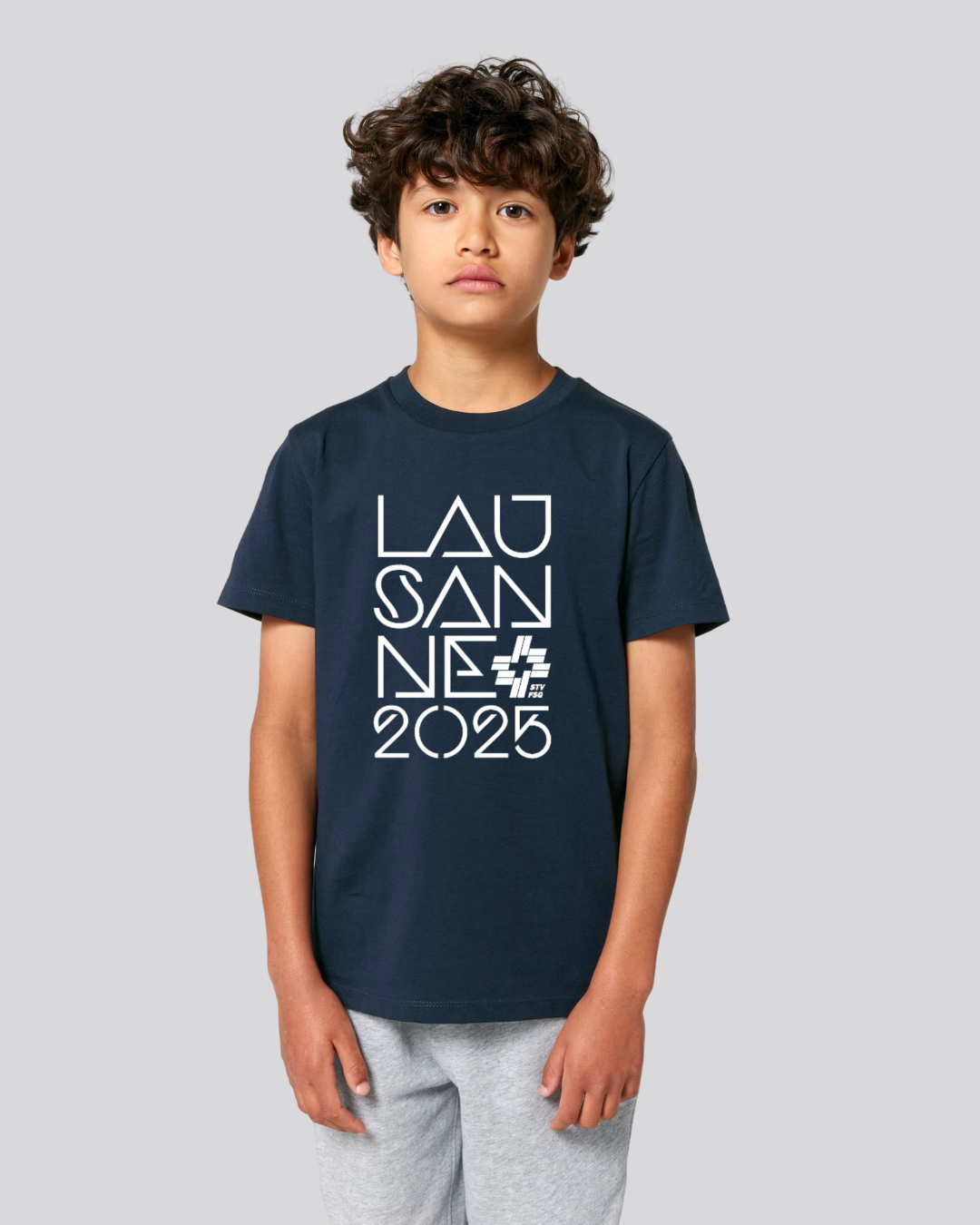 T-shirt enfant | Lausanne 2025 bleu