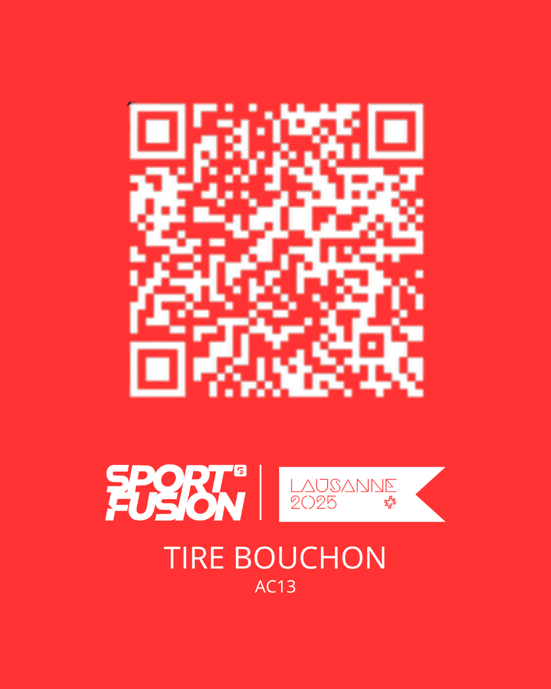 Tire bouchon | Lausanne 2025