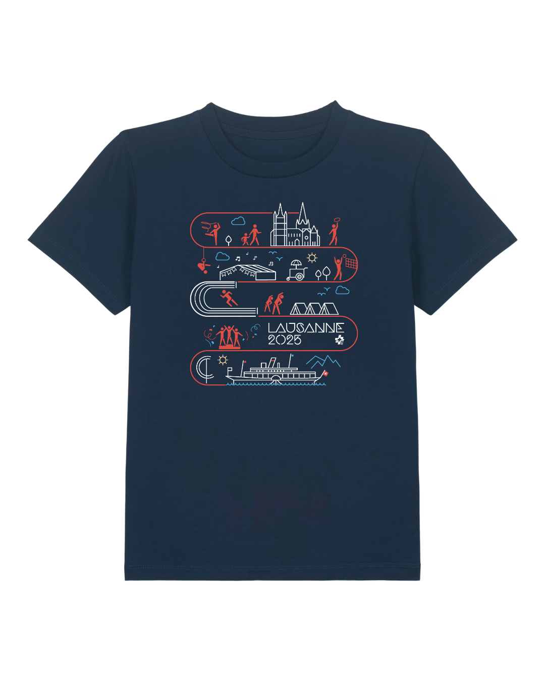 T-shirt enfant | Poya Navy