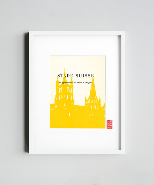 Lausanne III (Giallo) - Poster da Collezione